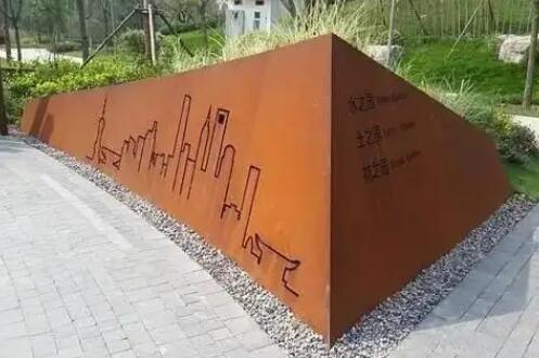 黄埔耐候钢挡土墙